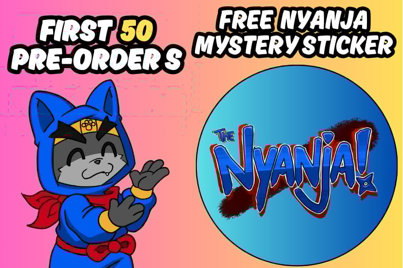 PRE ORDER -The Nyanja PC Engine/TurboGraffx 16 *Free Sticker